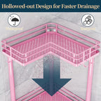 Consumest Corner Shower Caddy Standing - Image 4