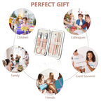 Hanaive 6 Set Manicure Set 48 Pcs Nail Clippers Pedicure Kit Gift - Image 7