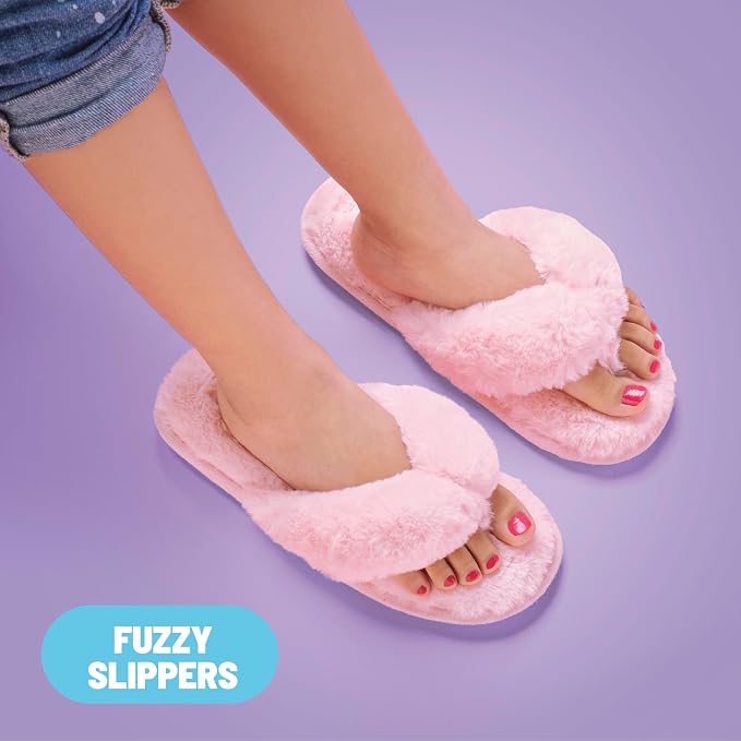 Claire's Kids Pedicure Kit, 7-Piece Home Spa Set - Image 3