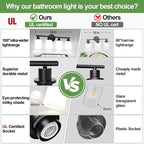 Zarbitta 4-Light Bathroom Light Fixtures, Bathroom Wall Lamp - Image 2