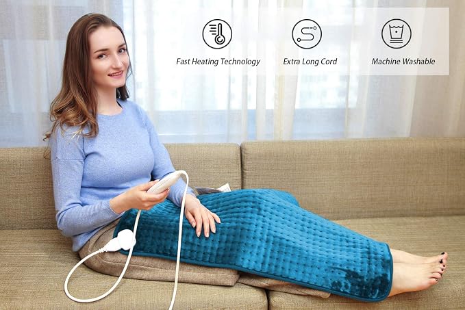 Ruqiji 17''x33'' XXXL King Size Heating Pad - Image 5