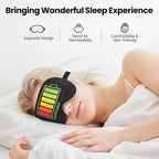 2 Pcs Sleep Eye Mask, Guys Blackout Sleeping Mask - Image 4