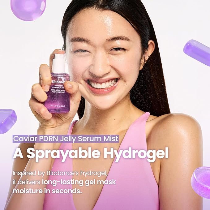 BIODANCE Caviar PDRN Jelly Serum Mist, Hydrating Face Mist, Revitalizing & - Image 3
