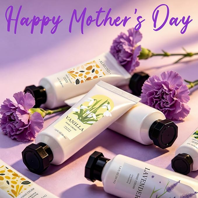 spa luxetique 10 Pack Hand Cream Gifts Set Hand Lotion Dry Cracked Travel Size - Image 2
