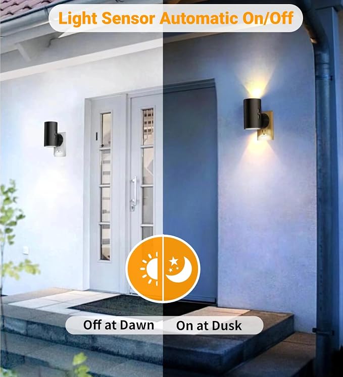 TSEXES LED Night Light Plug in, Modern Night Lights Plug into Wall, Dusk to - Image 7