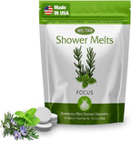 Shower Steamers 10-pk with Essential Oil Aromatherapy to Focus, Long Lasting by Unknown