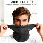 TICONN Neck Gaiter Face Cover Scarf, Neck Warmer Breathable Sun & Wind-proof - Image 2
