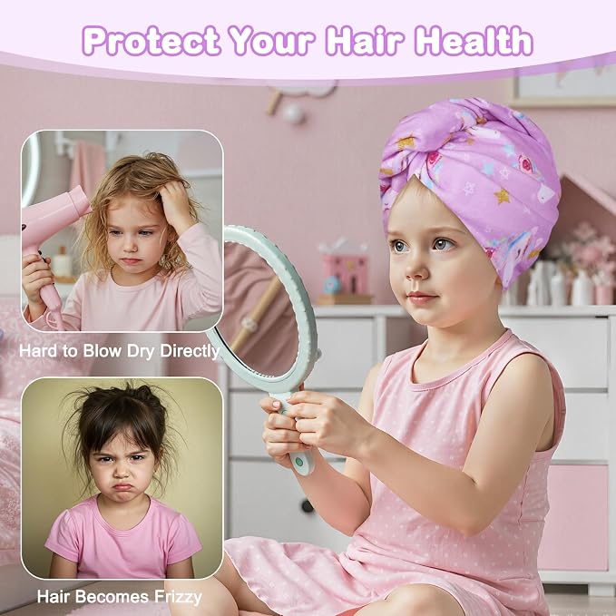FIOBEE Microfiber Hair Towel Wrap - Image 7