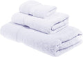SUPERIOR Egyptian Cotton Pile 3 Piece Towel Set, Includes 1 Bath, 1 Hand by SUPERIOR