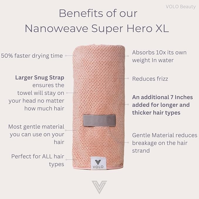 VOLO Super Hero XL Hair Towel - Image 2