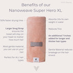 VOLO Super Hero XL Hair Towel - Image 2
