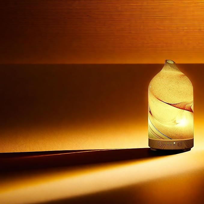 Essential Oil Diffuser Hand Blown Glass Aromatherapy Diffuser - Image 9