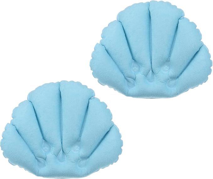M METERXITY 2 Pack Inflatable Bath Pillow by MMETERXITY