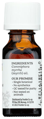 Aura Cacia 100% Pure Myrrh Essential Oil, 0.5 fl. oz, Warm Spicy Aroma - Image 7