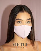 Virtue Code Second Skin Cloth Face Mask Pack. 4 Buttery Soft Masks Washable - Image 3