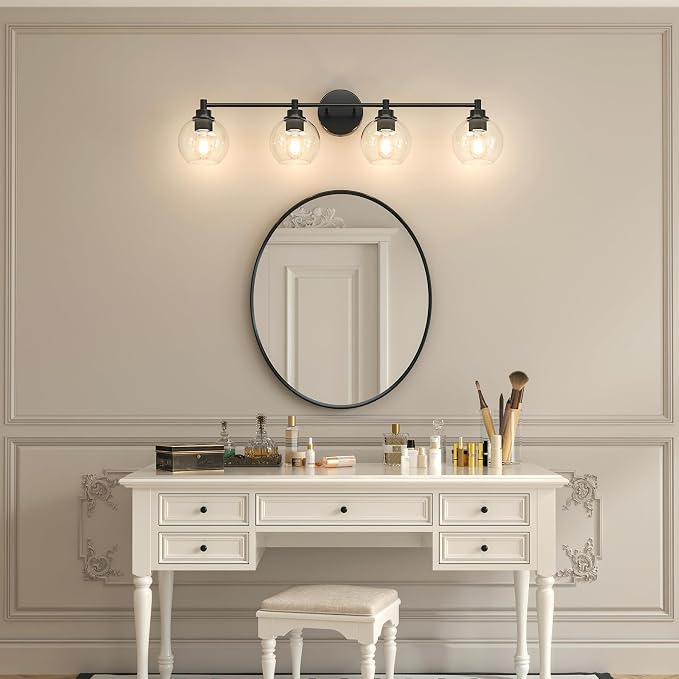 VONLUCE Bathroom Light Fixtures, 4-Light Bathroom Vanity Light - Image 7