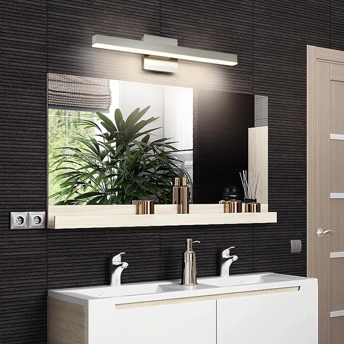 Joossnwell LED Bathroom Vanity Lighting Mirror Front Makeup Lights Fixtures - Image 2