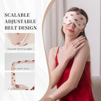 THXSILK Sleep Mask 100% 19 Momme Pure Mulberry Silk Super Smooth Cooling - Image 3