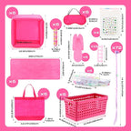 85 Pcs Spa Kit Nail Art Kit Sleepover Party Supplies - Image 2