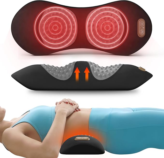 3-in-1 Electric Lumbar Support Pillow by Etatsen