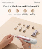 MelodySusie Cordless Pedicure & Manicure Nail Drill Kit, PC760G - Image 2