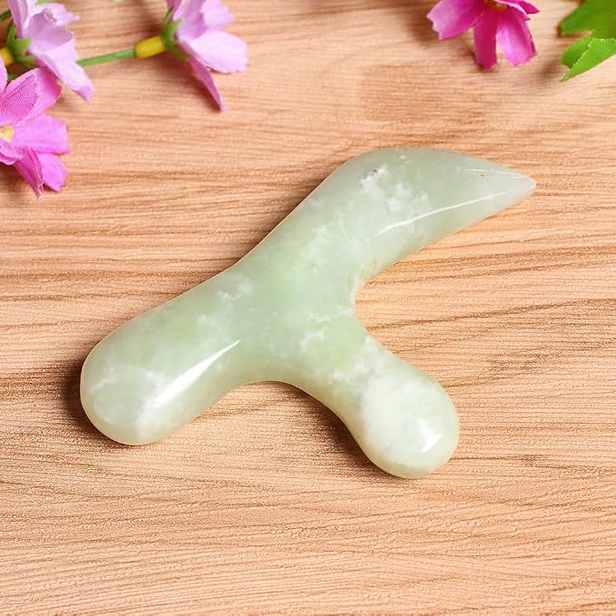 ewinever Ewin24 Natural Jade Foot Massager Acupuncture Point Massage Foot Care - Image 8
