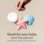 Vove Organic Konjac Baby Bath Sponges 3-Pack - Image 4