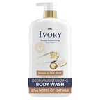 Ivory Body Wash, Deeply Moisturizing, 24hr Nourishing Hydration, Soothes Itchy by Ivory