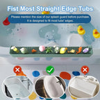 Splash Guard for Bathtub, Silicone Bathtub Water Guard for Tub Kids, Bath Tub - Image 7