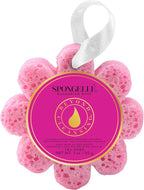 Spongellé Bulgarian Rose Wild Flower Bath Sponge | Built-In Body Wash & Body by Spongell%C3%A9