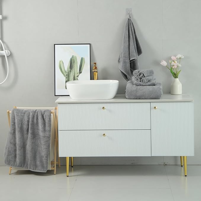 2 Piece Hand Towels Set Set 16x31 Inches, Soft Bath Sheet Towels Highly - Image 6