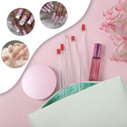 4 Pcs Rubber Tipped Cuticle Pusher, Dual-Ended Tipped Nail Art Tool, Nails - Image 3