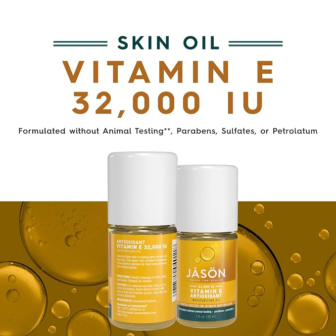JASON Vitamin E 32, 000 IU Moisturizing Oil, - Image 2