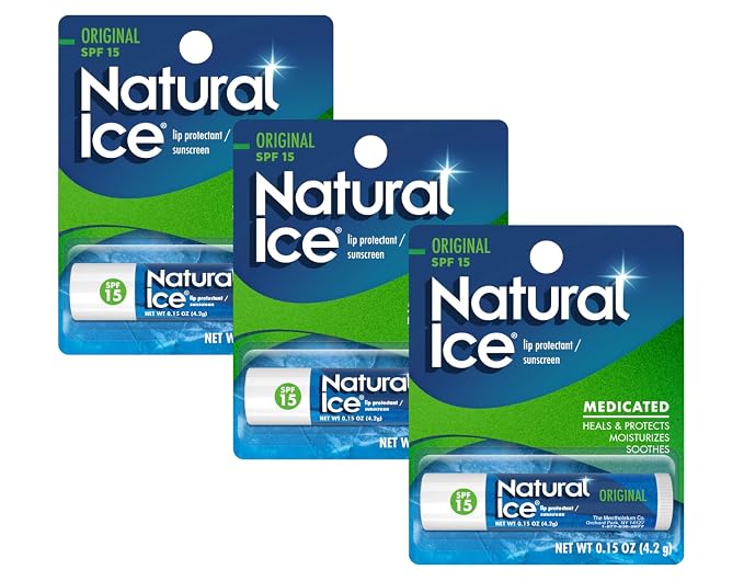 Mentholatum Natural Ice Lip Balm Original SPF 15 1 Each - Image 5