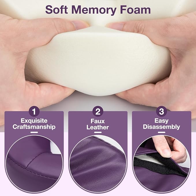 Udefineit Face Down Tabletop Massage Kit, Adjustable Headrest Face Cradle - Image 3