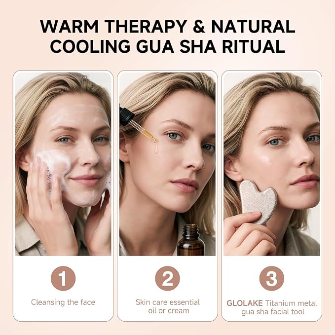 Titanium Gua Sha Facial Tool, Gua Sha Tool - Image 4