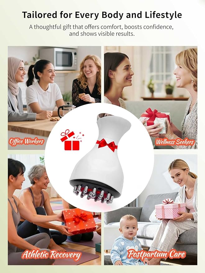 Lymphatic Drainage Massager & Anti Cellulite Massage Tool, - Image 6