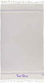 Personalized Embroidered Beach Towel | Throw Blanket, Easy Carry, Sand Free by LA%60HAMMAMFINELIVING