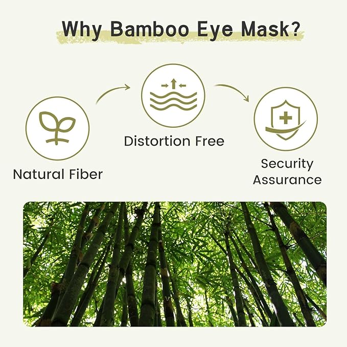 100% Handmade Bamboo Sleeping Eye Mask - Image 5