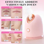 Pjordo Facial Steamer Spa Kit, Skin Scrubber, Nano Ionic Face Steamer - Image 6