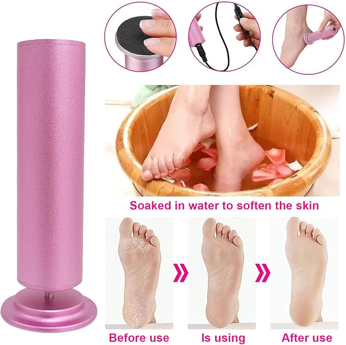 Electric Foot Callus Remover, Adjustable Foot Speed, Professional Foot Repair - Image 7