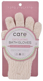 CleanLogic Exfoliating Bath and Shower Gloves, Certified Organic, 1 Pair by Cleanlogic