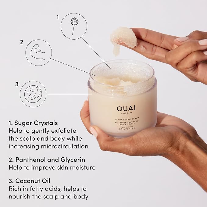 OUAI Scalp & Body Scrub, Melrose Place - Image 3