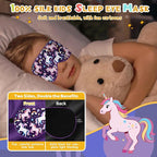 Silk Kids Sleep Mask: 100% Mulberry Silk Eye Mask, Sleeping Masks - Image 5