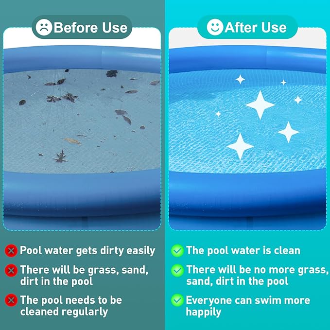 2 Pack Inflatable Pool Foot Bath Basin, Swimming Pool Clean Feet, Foot Soaking - Image 3