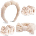 VELSCRUN 6 Pack Spa Headband, Makeup Headband, Face Wash Headbands, Skincare by VELSCRUN