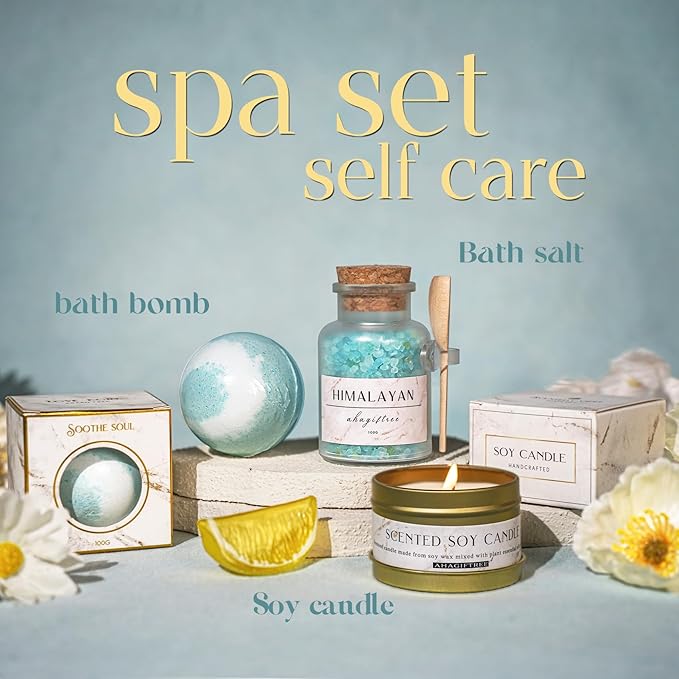 AHAGIFTREE Birthday Gifts for Women Self Care Gifts Get Well Soon Gifts Baskets - Image 7