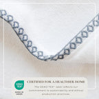 Great Bay Home Blue/White Bath Towel Set - Image 4