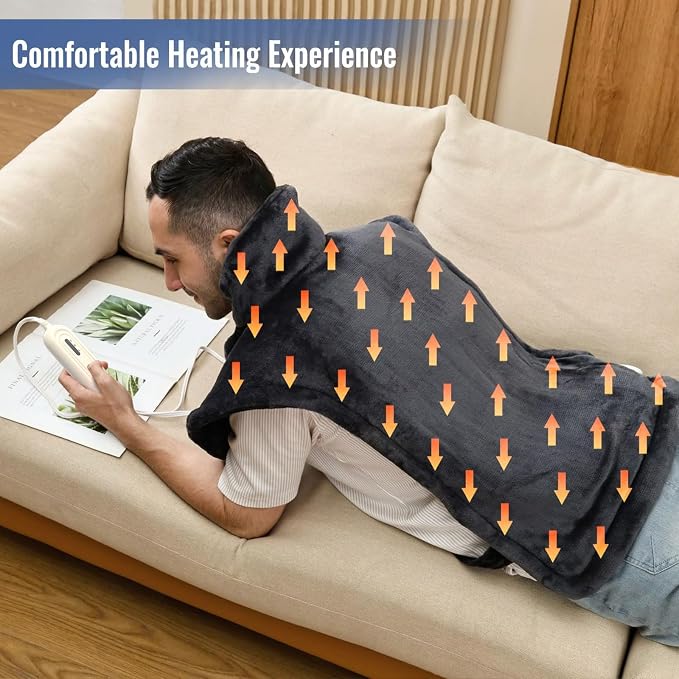 Tefici Heating Pad for Back Pain, Mothers Day Gifts for Women Men Mom Her，FSA - Image 8