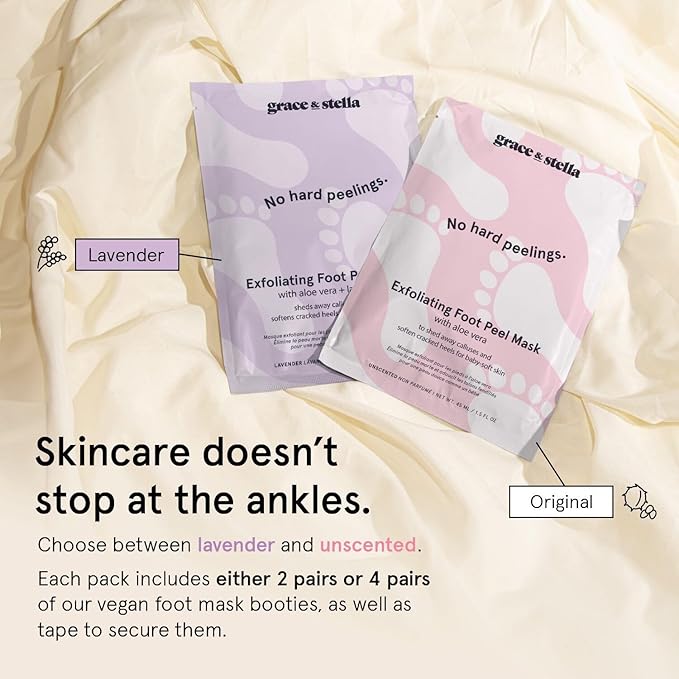 grace & stella Award-Winning Foot Peel Mask - Image 5